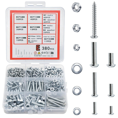 380pcs pan head - head, with