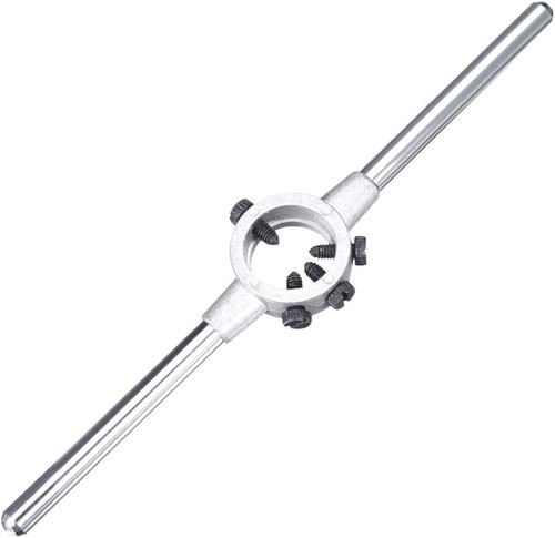Die stock handle wrench holder - die,