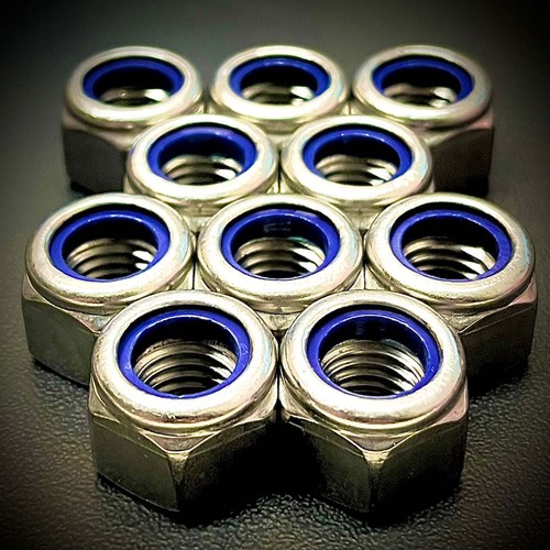 Metric hex nyloc - a2, 304
