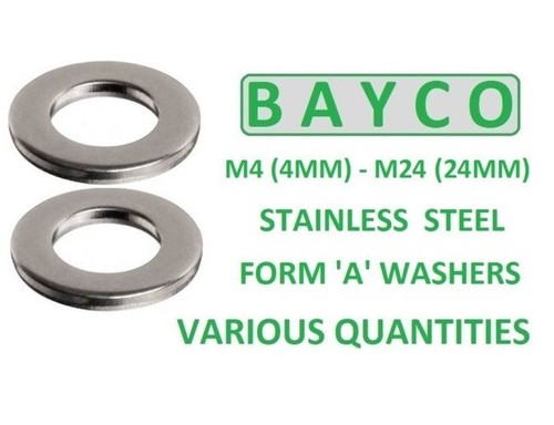 Flat washer 304 stainless - a2,