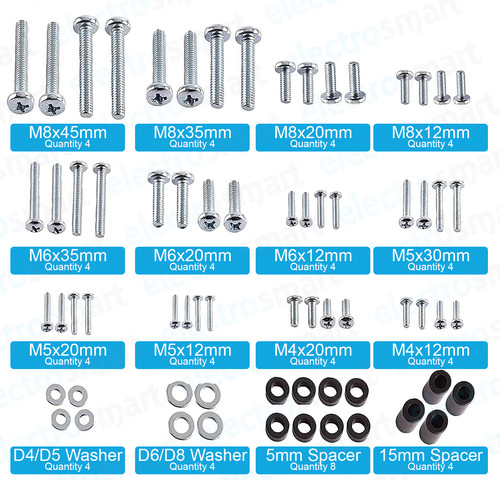 Bracket screws vesa - vesa, wall
