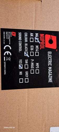 Airsoft toy new nuprol - new,,