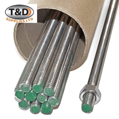 Stainless steel threaded - 1m, a2