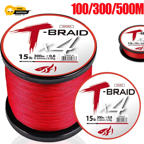 Braid 500m braided line - x4,