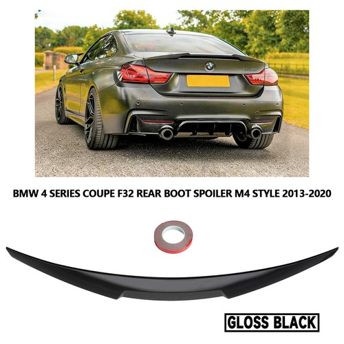 Style matte black rear boot - m4,
